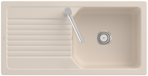 VILLEROY & BOCH VILLEROY & BOCH - Keramický drez Villeroy &amp; Boch Linara 60, 338601FU Ivory 338601FU