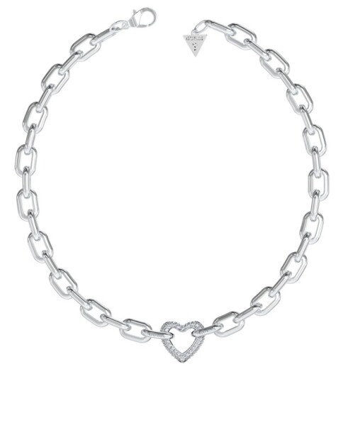 Guess Výrazný oceľový náhrdelník Beloved JUBN05015JWRHT/U