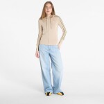 Mikina adidas Hooded Trefoil Zipper Jacket Stone Khaki S