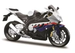 Maisto BMW S1000RR 2010 strieborná