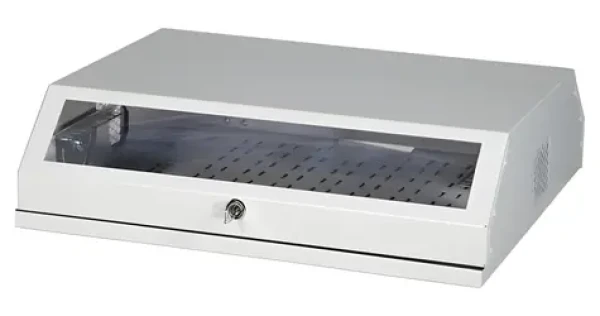 EFB 691703V sivá / Nástenný rozvádzač 19" / 8U / max. 30 kg / IP20 (691703V)