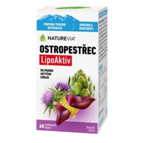 NATUREVIA Pestrec lipoaktiv 60 kapsúl