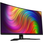 31.5 GIGABYTE M32QC čierna / 2560 x 1440 / VA / 16:9 / 1ms / 3000:1 / 350cd-m2 / HDMI + DP + USB-C / VESA (M32QC-EK)