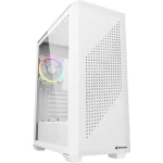 Sharkoon VS9 RGB biela / ATX / 2x USB 3.0 / 1x USB-C / 3x 120mm / bez zdroja / priehľadná bočnica (4044951039128)