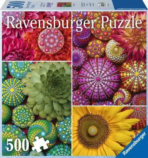 Ravensburger Puzzle Mandala kvety
