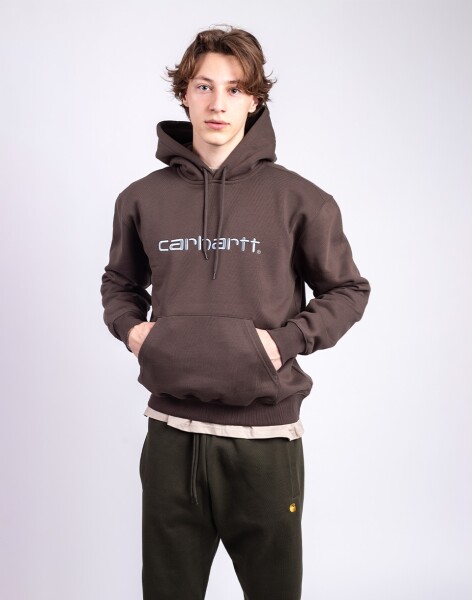 Carhartt WIP Hooded Carhartt Sweat Vitola/Citadel XL