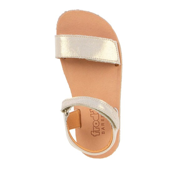 Dievčenské barefoot sandále FLEXY LIA Gold Shine Froddo G3150264-10 - 35
