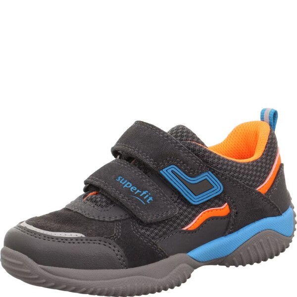 Chlapčenské tenisky STORM Grey/Orange Superfit 1-006391-2000 - 28
