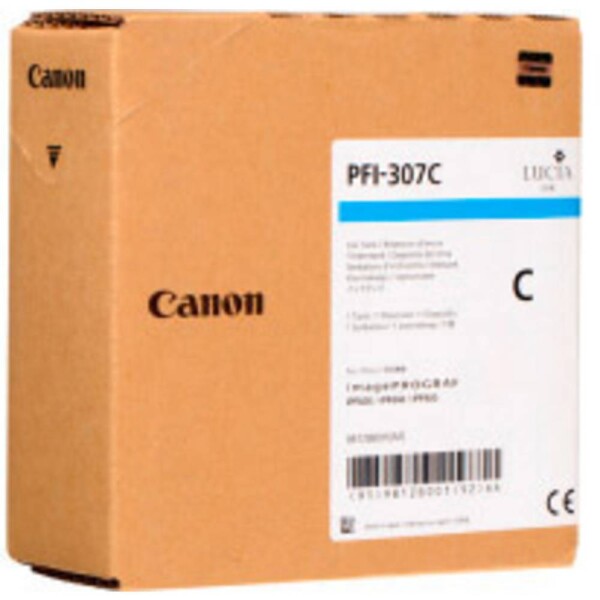 Canon PFI307C (cyan)