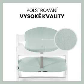 Hauck Polstrovanie Select na stoličky Alpha+, Beta+ a Arketa, Muslin, Mint (HK667453)