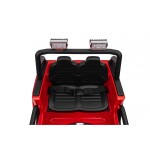 Mamido Mamido Elektrické autíčko OFF ROAD EXTREME 4x4 červené 24V | 200W | 50 kg | EVA | LED | 2,4 Ghz | ECO koža