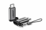 Ugreen Adaptér USB-C(F) - Micro-USB(M) sivá (6957303855902)