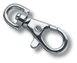 EuroSupplies Šnúrka ROSE modrá / S karabínou / Dĺžka 900 mm / Šírka 12 mm