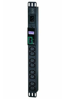 APC Easy PDU Metered čierna / 8x C13 / 1U / 16A / 230V (EPDU1016M)