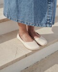 Shapen Peony 2.0 Beige Wide barefoot baleríny 37 EUR