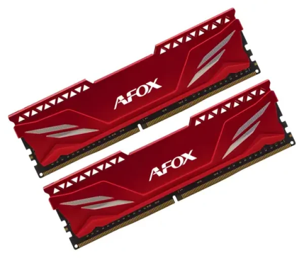 AFOX Gaming 16GB (2x8GB) 3200MHz červená / DIMM / DDR4 / CL16 / 1.35V / XMP2 (AFLD416PH1CAD)
