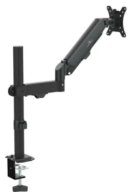 Maclean MC-135 čierna / Stolný držiak monitora / 17-32" / VESA 75x75-100x100 / nosnosť 10 kg / plynová vzpera (3)