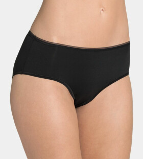 Dámske nohavičky Feel Sensational Midi - BLACK - čierne 0004 - SLOGGI BLACK 42