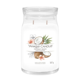 Yankee Candle Signature Coconut Beach veľký pohár 567g / doba horenia až: 90h (5038581129426)