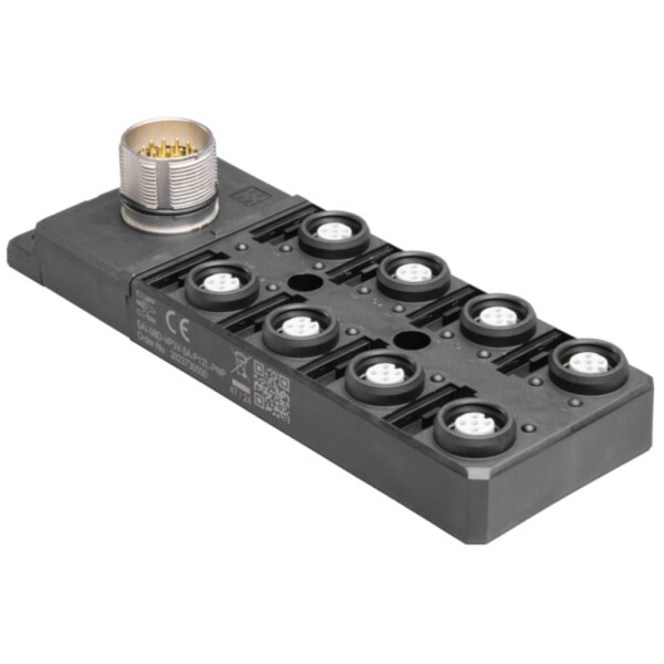 Weidmüller SAI-08D-VP3V-5A-P12L-PNP rozdeľovač a adaptér pre senzory - aktory, 3023730000, piny: 5, 1 ks; 3023730000