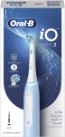 Oral-B iO3 Ice Blue / Elektrická zubná kefka / magnetické iO / 3 režimy / senzor tlaku (8006540731321)