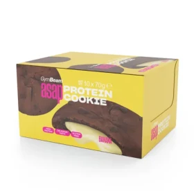 ASAP Protein Cookie - GymBeam (banán, 10 x 70 g) (99889-12-10x70g-banán)