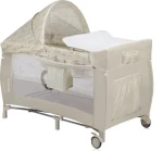 Lionelo Postieľka cestovná Sven PLUS Beige Latte / od 0 do 3 rokov / do 15 kg (LO-SVEN PLUS BEIGE LATTE)