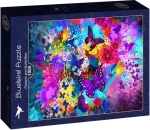 BlueBird Puzzle Kvety a motýle