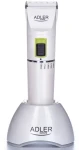 Adler AD 2827 biela / Zastrihávač vlasov / 2200 mAh batéria / 3-12 mm / 4 nadstavce (AD 2827)