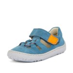 Detské barefoot sandále ELASTIC Jeans Froddo G3150262-14 svetlo modrá - 25