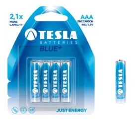 TESLA AAA BLUE+ batéria 4ks / R03 / 2+1 (1099137003)