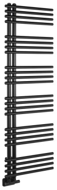 SAPHO - NYMPHA vykurovacie teleso 500x1520, čierna mat LLN152B