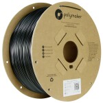 Polymaker PB01043 vlákno pre 3D tlačiarne PETG plast Žiaruvzdorné, Vysoká pevnosť v ťahu 1.75 mm 3000 g čierna PolyLite™ 1 ks; PB01043