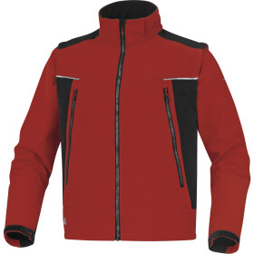 DELTA PLUS Polar mikiny - Softshell - Svetre Farba: Červená/ Čierna, Veľkosť: M (ORSARNTM)