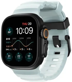 Nomad Rocky Point Band remienok pre Apple Watch 49/46/45/44/42mm icy blue glow (NM014445858)