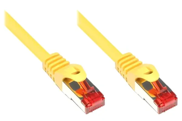 Good Connections S/FTP žltý / Patch kábel / Cat 6 / AWG 27/7 / 7,5 m (8060-075Y)