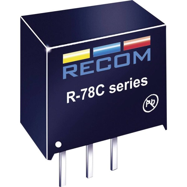 RECOM R-78C12-1.0 DC / DC menič napätia, DPS 12 V/DC 1 A Počet výstupov: 1 x; R-78C12-1.0