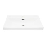 Nábytkové umývadlo SAT B-Way 61x46,5 cm biela matná otvor pre batériu uprostred SATBW6046MW SATBW6046MW