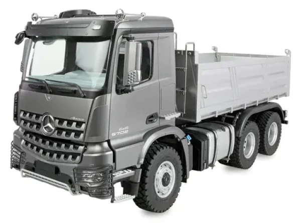 AMEWI RC sklápač Mercedes-Benz Arocs 6x6 antracitová