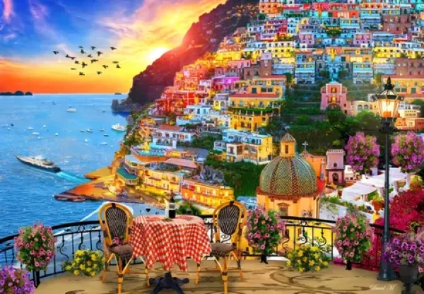 BlueBird Puzzle Positano, Taliansko