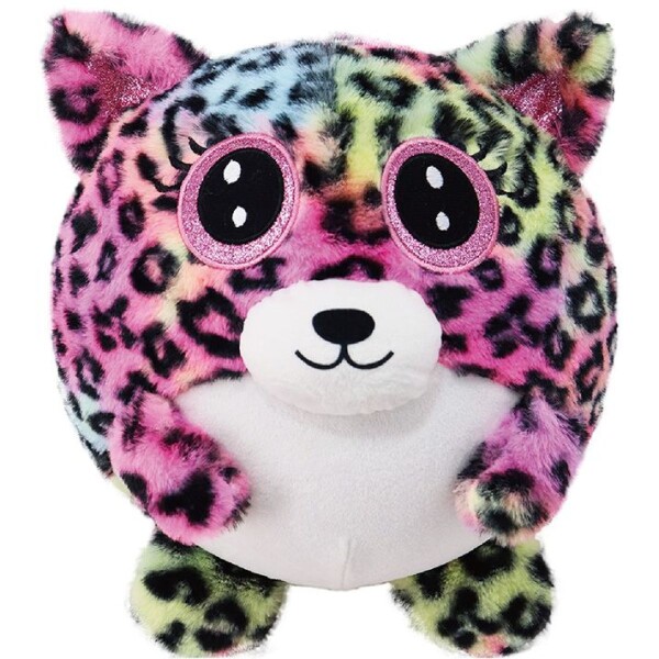 Sparkys Nafukovací plyšový kamarát - Medvedík leopardí 23 cm