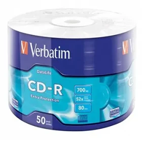 Verbatim 50ks CD-R 700MB 52x / Wrap (023942437871)