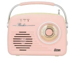 Luiza Retro SP-11 ružová / Retro rádio / MP3 / USB / SD