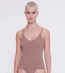 Dámsky top ZERO Feel 2.0 Špagetový top - BROWN - hnedý 1141 - SLOGGI BROWN M