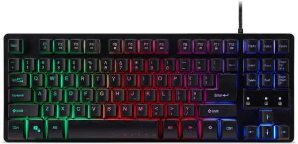 Acer ACER Nitro Keyboard Nkw120 Usb Standard Black Retail Pack Us Int.