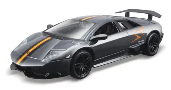 Bburago Murcielago LP 670-4 SV šedá metalíza 1:32