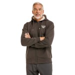 Bushman Pánska mikina Moray, tmavohnedá XXXL