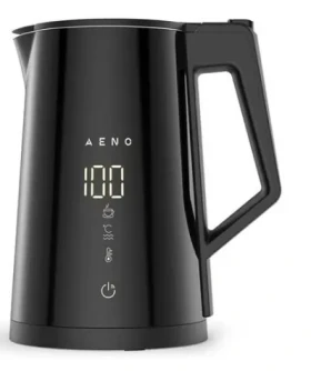 AENO EK7S čierna / Múdra rýchlovarná kanvica / 2200W / 1.7 L / Wi-Fi / teplota 40-100 ° C (AEK0007S)