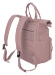 Roll top batoh Travelite Basics Short Handle Roll-up Smoky rose