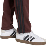 Pánske tričko adidas Essentials 3-Stripes Fleece Brown JX0713 XL